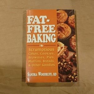 4/$15 🌻 Fat Free Baking Cookbook